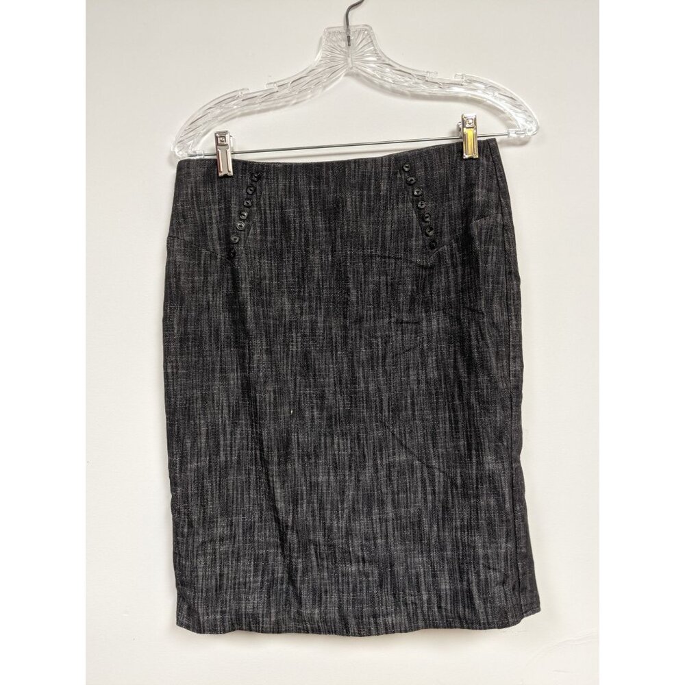 Byer B-Wear Gray Modest Skirt Size 7 Stretch Juniors